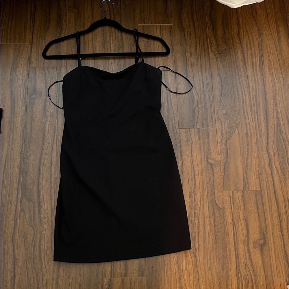Forever 21 Black Strappy Dress